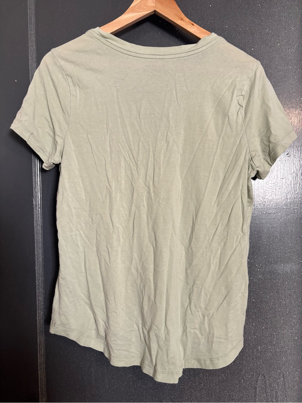 Patagonia Women's V-Neck Tee in Sage Green - Picture 3 of 3